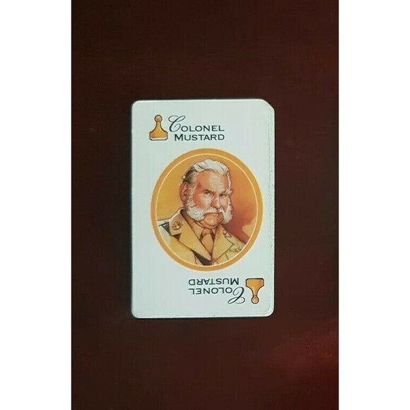 Clue Board Game replacement Cards Pad Clue gameboard 1996 Family board Game - Picture 2 of 12